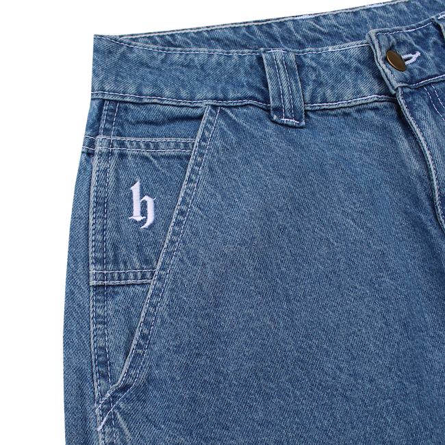 Baggy Jean Regular Azul Claro