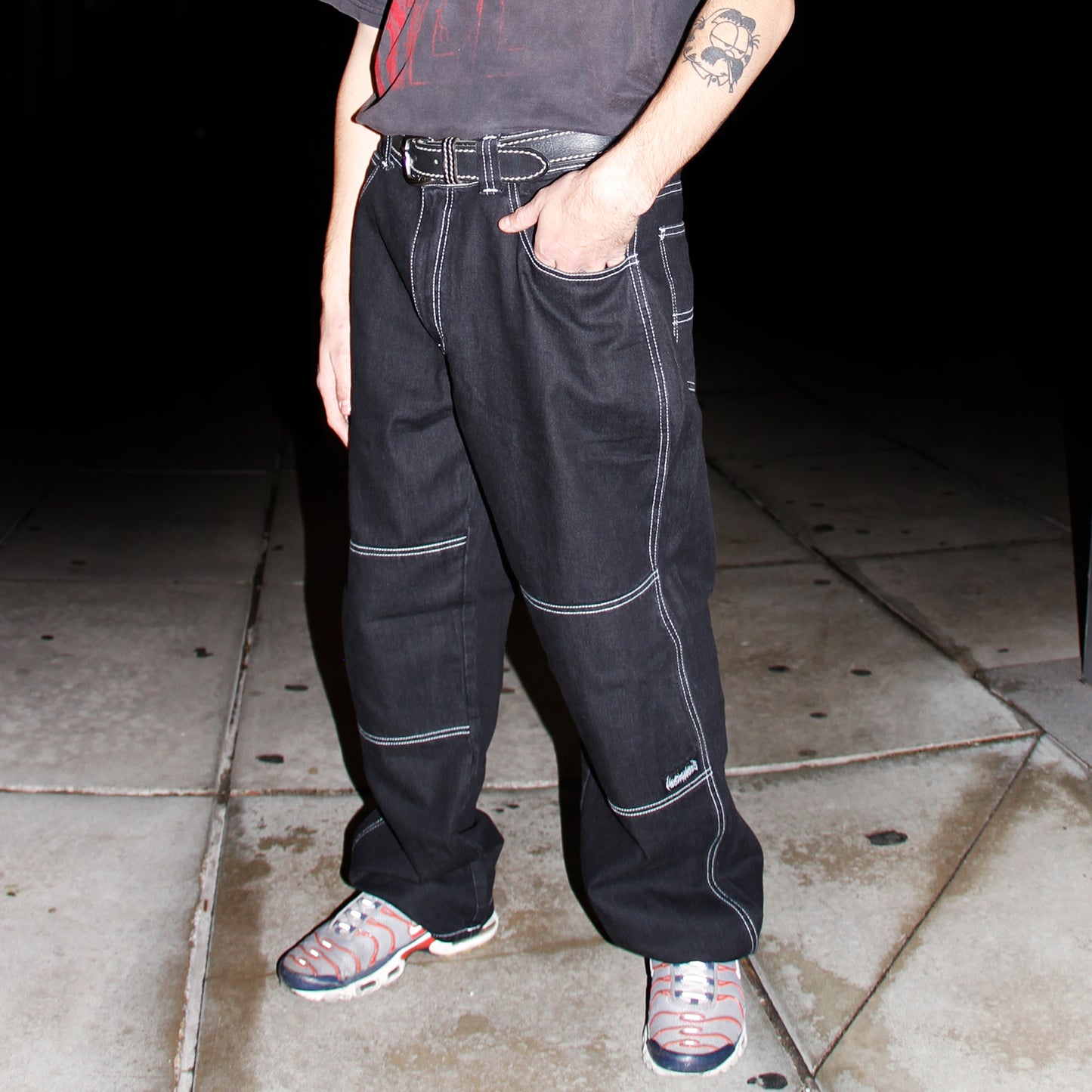 Baggy Jean Cowboy Negro