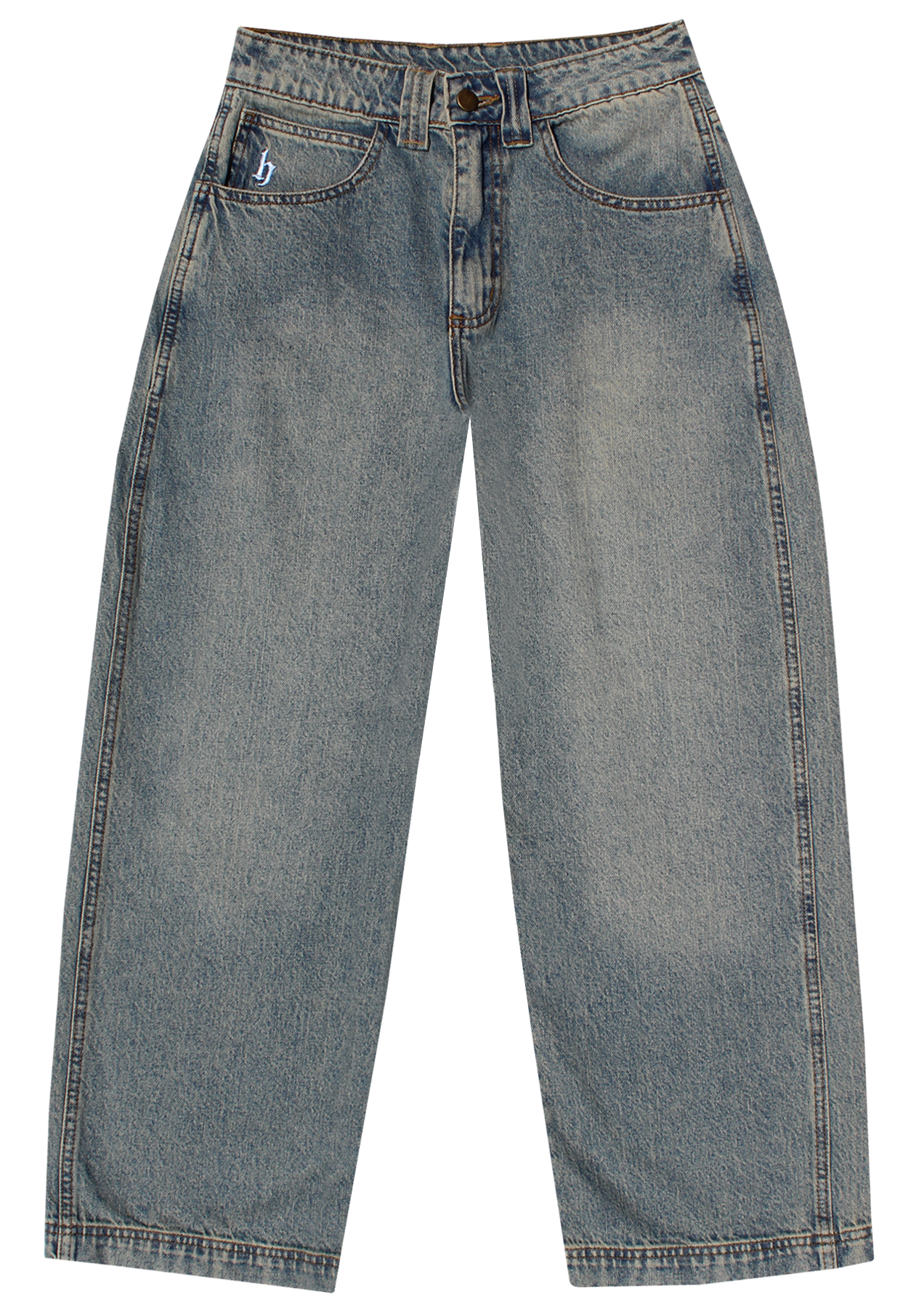 JEAN BAGGY REGULAR SAND WASH