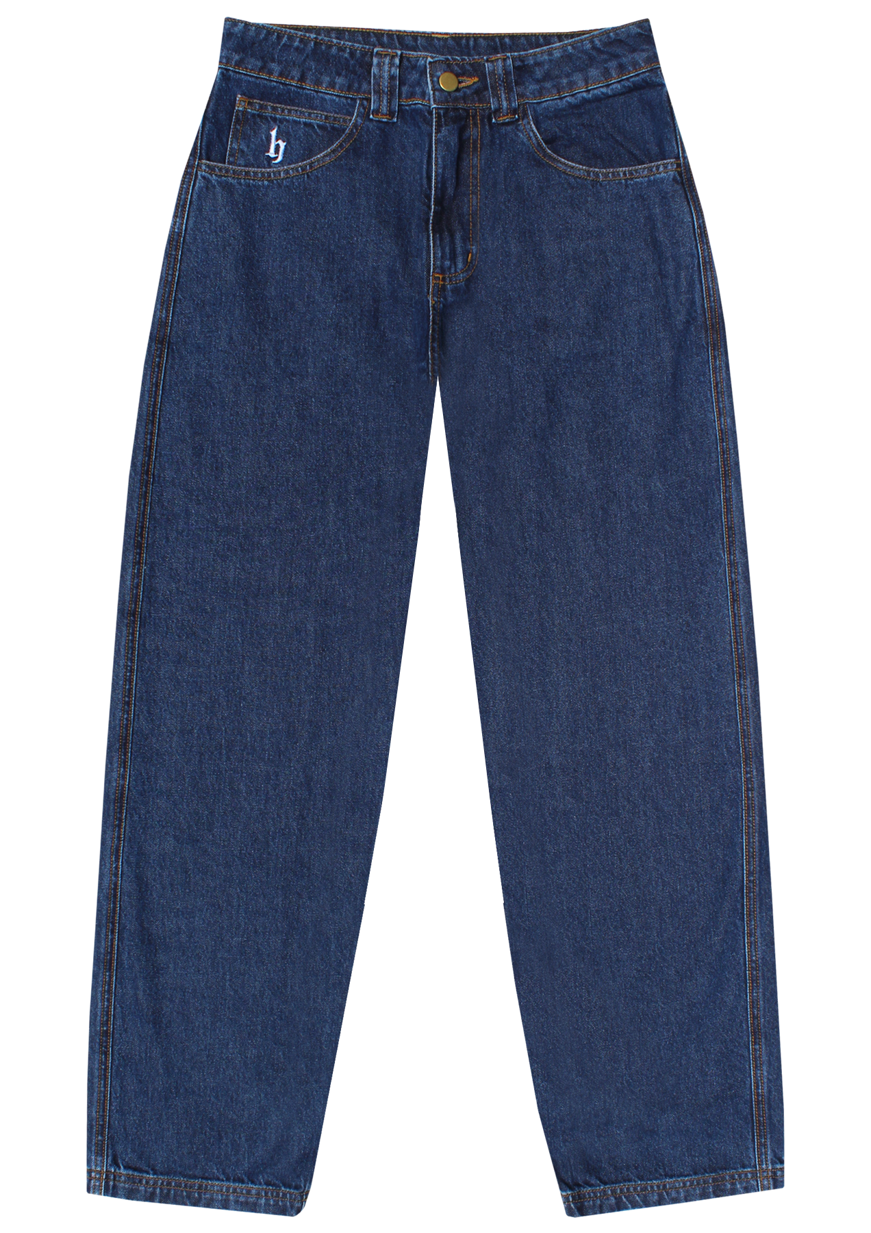 JEAN BAGGY RECTO AZUL