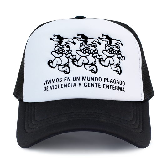 TRUCKER OSOS NEGRO/BLANCO